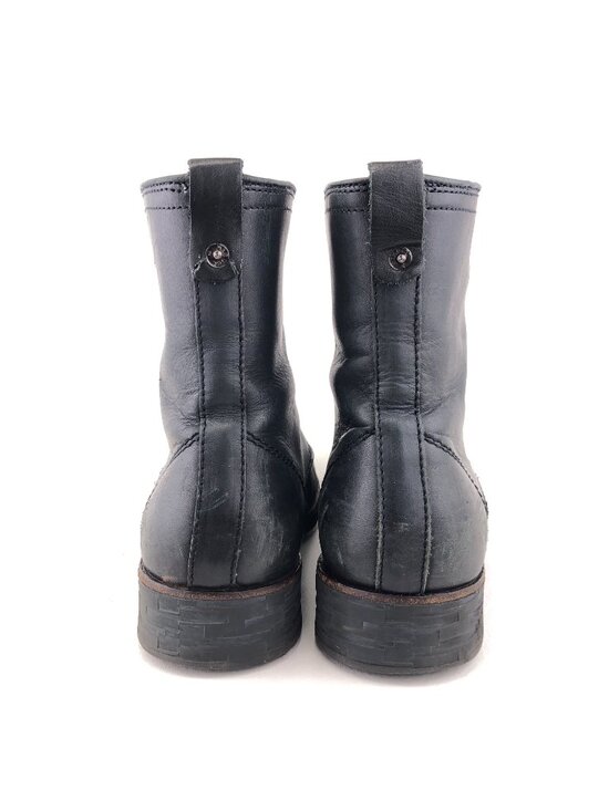 Diesel Johnny The Riot Black Leather Designer Boots EUR 42 main image 15